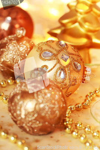 Image of Christmas ornaments