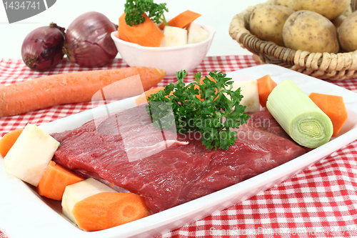 Image of raw Beef