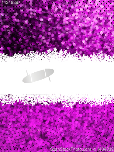 Image of Christmas Shine mosaic background. EPS 8