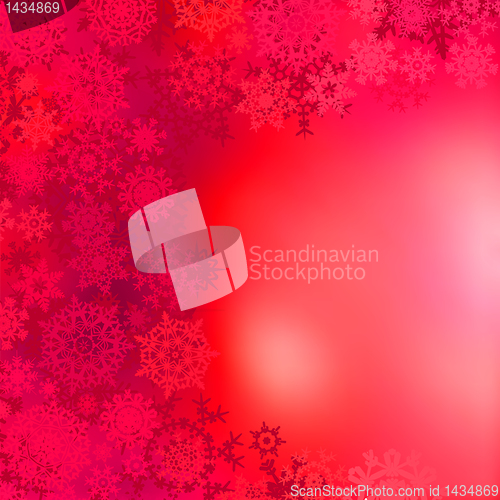 Image of Red christmas background. EPS 8