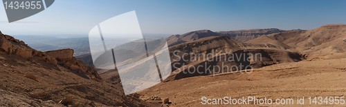 Image of Desert landscape panorama