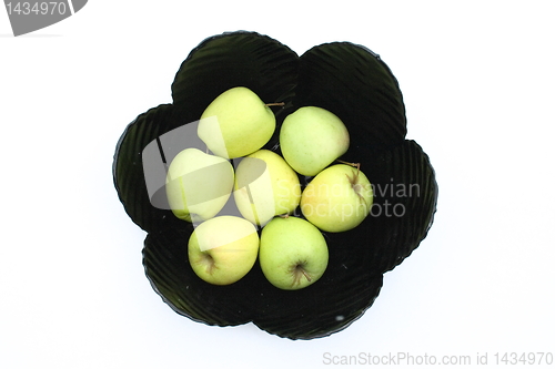 Image of black fruit bowl