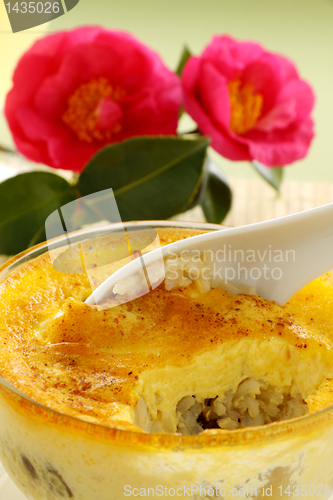 Image of Baked Rice Custard