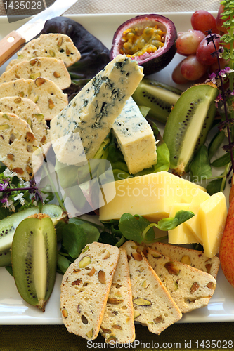 Image of Fruit And Cheese Platter