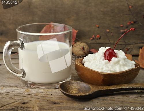 Image of Milk And Cottage Cheese