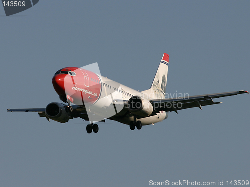 Image of aircraft landing
