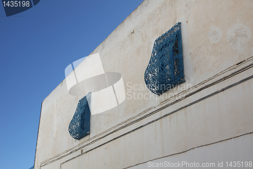 Image of Traditional window from Sidi Bou Said, Tunis
