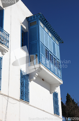 Image of Traditional window from Sidi Bou Said, Tunis