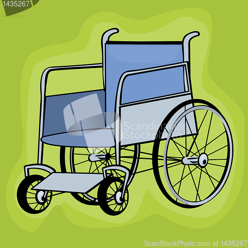 Image of Clip art wheelchair