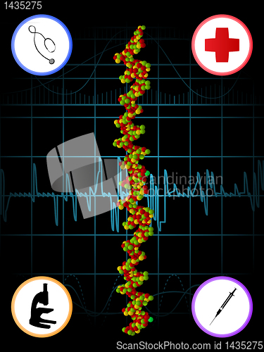 Image of Medical abstract  background