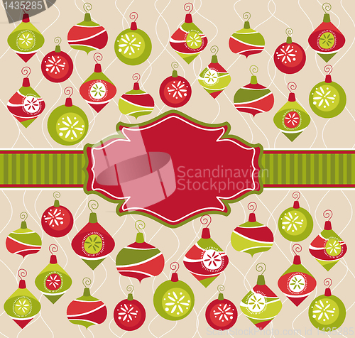 Image of christmas lovely frame
