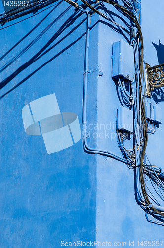 Image of Blue facade