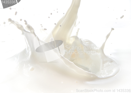 Image of milk splash