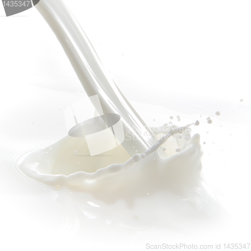 Image of milk splash