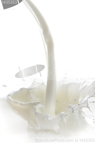 Image of milk splash