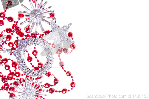 Image of christmas decoration set