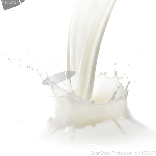 Image of milk splash