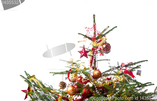 Image of decorated christmas tree