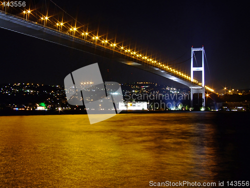 Image of Bridge at night