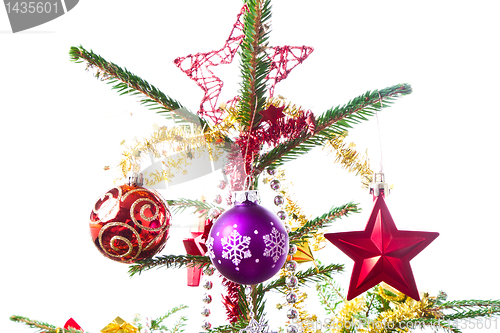 Image of decorated christmas tree