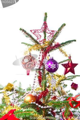 Image of decorated christmas tree