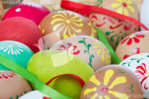 Image of painted easter eggs