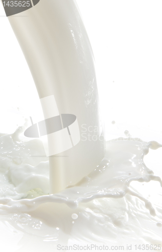 Image of milk splash