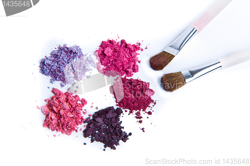 Image of crushed eyeshadow