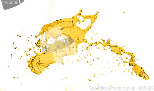 Image of orange splash