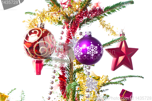 Image of decorated christmas tree