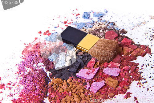 Image of crushed eyeshadow