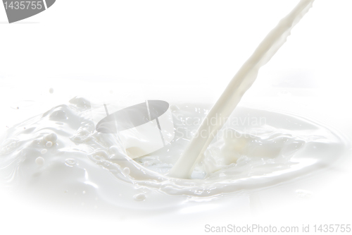 Image of milk splash