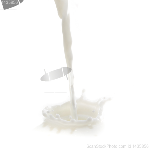 Image of milk splash