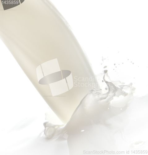 Image of milk splash