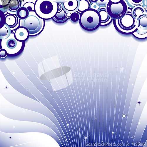 Image of Abstract Christmas frame
