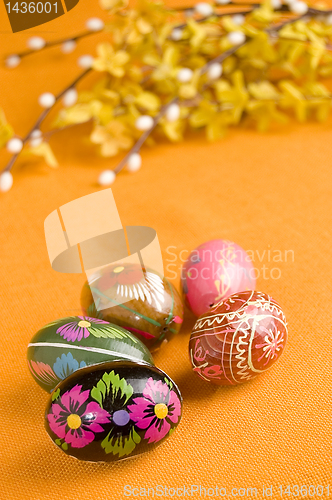 Image of easter eggs