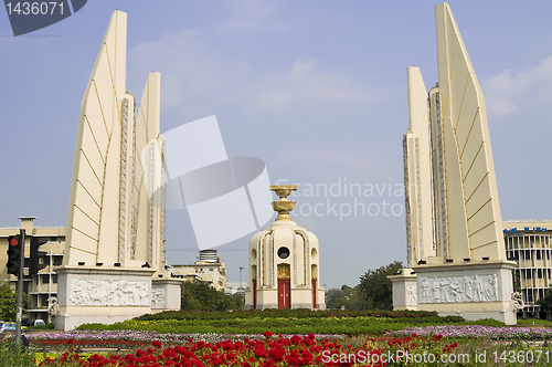 Image of Monument of Democracy in Bangkok