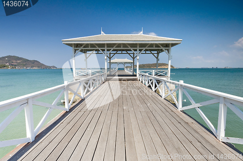 Image of Beautiful pier in Thailand