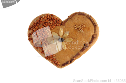 Image of Baked decorative heart