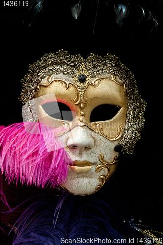 Image of Venetian carnival mask