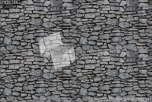 Image of seamless background: stone wall