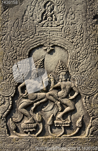 Image of Relief in Angkor, Cambodia