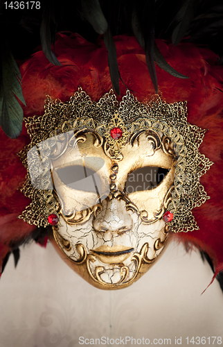 Image of Venetian carnival mask