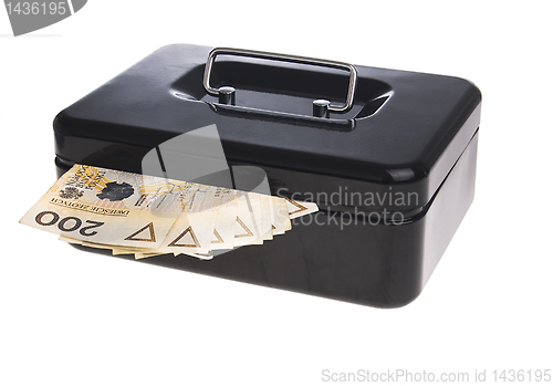 Image of Money in cash box