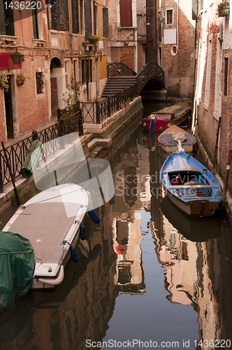Image of Canal in Venice, Italy