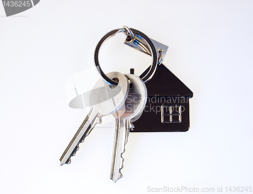 Image of keys isolated