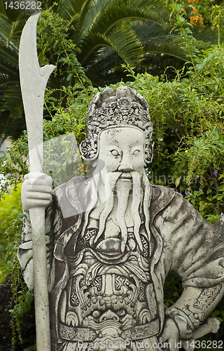 Image of guardian in Grand Palace, Bangkok