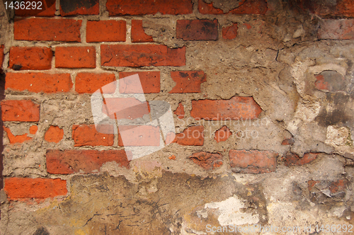 Image of Old brick wall