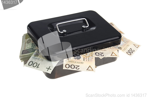 Image of Money in cash box