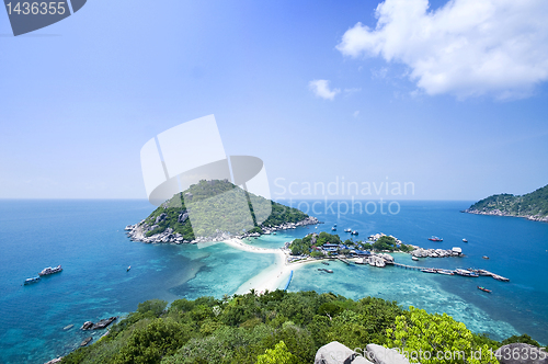 Image of Ko Nangyuan islands in Thailand